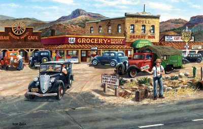 SunsOut 1000 - Ken Zylla - Memories of Route 66