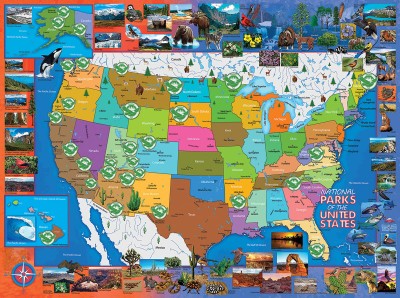SunsOut 1000 - Gerald Newton - National Parks of the USA