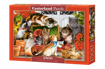 Castorland 1500 - Kittens Play Time