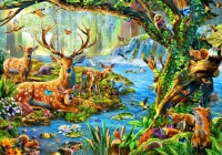 Bluebird Puzzle 1500 - Forest life.jpg