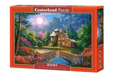 Castorland 1000 - Cottage in The Moon Garden