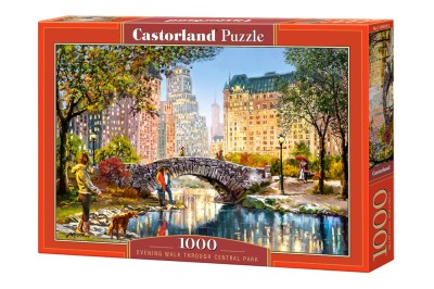 Castorland 1000 - Evening Walk Through Central Park