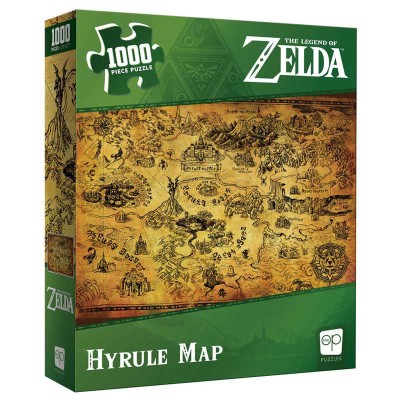 USAopoly 1000 - The Legend of Zeldaâ„˘ -Hyrule Map
