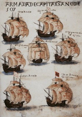 Grafika 1000 - Armada portugaise, 1565