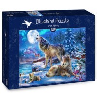 Bluebird Puzzle 1500 - Winter Wolf Family (2).jpg