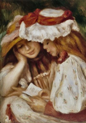 Grafika 1000 - Auguste Renoir : Jeunes Filles lisant, 1890-1891
