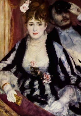 Grafika 1000 - Auguste Renoir : La Loge, 1874