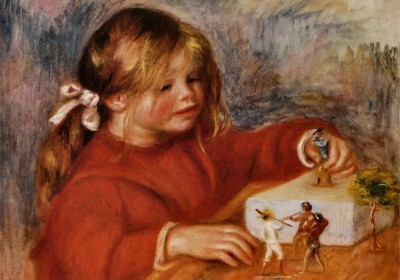 Grafika 1000 - Auguste Renoir: Claude Renoir jouant, 1905