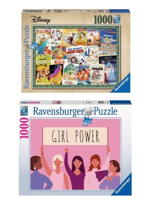 Ravensburger 1000 x 2 - Zestaw 2w1 19874 + 16730