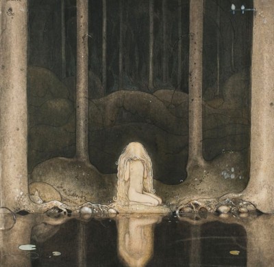 Grafika 1000 - John Bauer : Princesse Tuvstarr , 1913