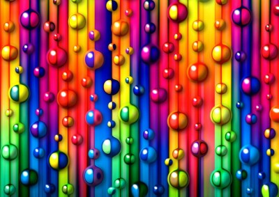 Grafika 1000 - Bulles Multicolores