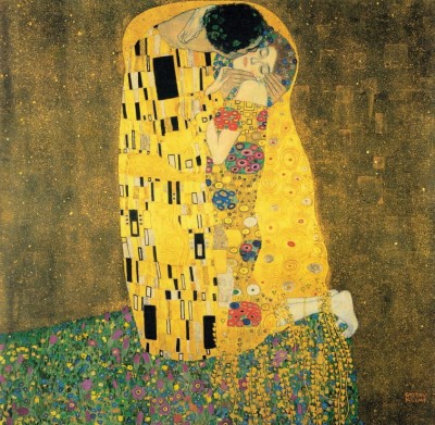 Grafika 1000 - Klimt Gustav : Le Baiser, 1907-1908