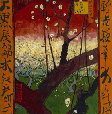 Grafika 1000 - Vincent Van Gogh : Japonaiserie: Le Prunier en Fleurs, 1887