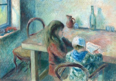 Grafika 1000 - Camille Pissarro: The Children, 1880