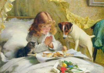 Grafika 1000 - Charles Burton Barber : Suspense , 1894
