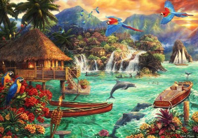 Grafika 1000 - Chuck Pinson - Island Life