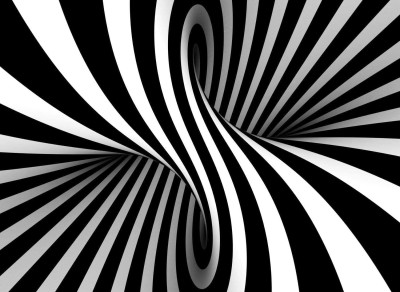Nova Puzzle 1000 - Black and White Spiral