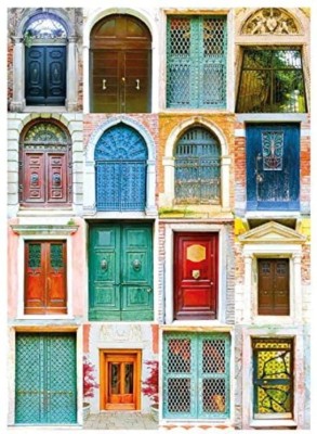 Nova Puzzle 1000 - Collage - Venetian Doors