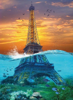 Nova Puzzle 1000 - Surreal Eiffel Tower