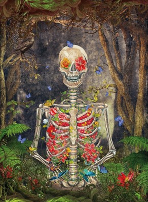 Nova Puzzle 1000 - Blooming Skeleton