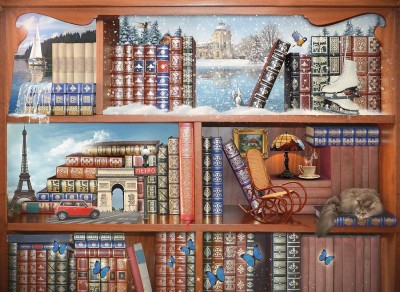 Nova Puzzle 1000 - Magic Books