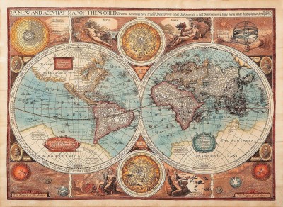Nova Puzzle 1000 - Old World Map