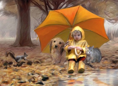 Nova Puzzle 1000 - Under the Umbrella