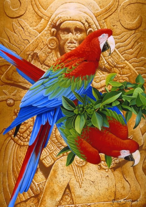 Bluebird Puzzle 1500 - Aztec Rainbow.jpg