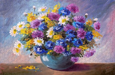 Nova Puzzle 1000 - Colorful Wildflowers