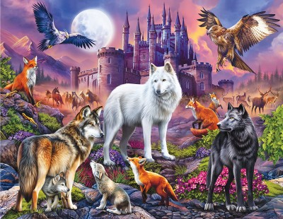 SunsOut 1000 XXL - Wolf Castle