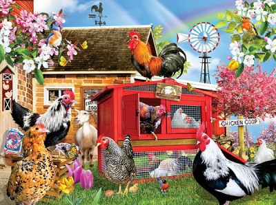 SunsOut 1000 - Chicken Coop