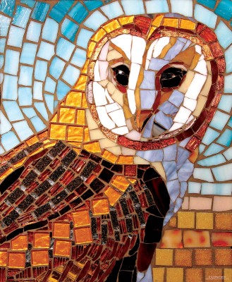 SunsOut 1000 - Stained Glass Owl