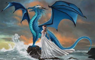 SunsOut 1000 - Water Dragon