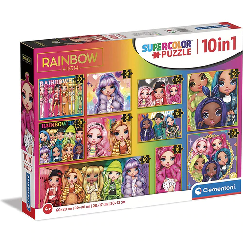 immagine-1-clementoni-clementoni-puzzle-10in1-rainbow-high-20273-ean-8005125202737_500x.webp