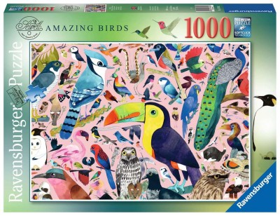 Ravensburger 1000 - Matt Sewells Wspaniałe ptaki
