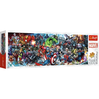 Trefl 1000 panorama - Dołącz do Uniwersum Marvela