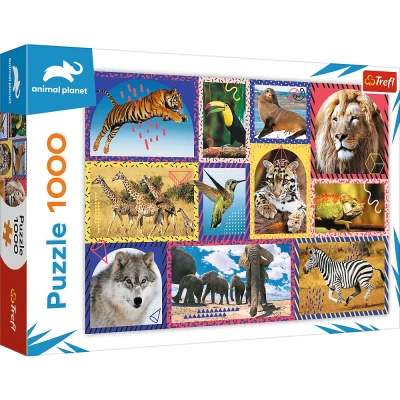 Trefl 1000 - Animal Planet, Dzika natura