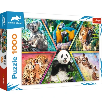 Trefl 1000 - Animal Planet, Królestwo zwierząt
