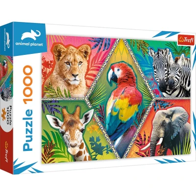 Trefl 1000 - Animal Planet, Egzotyczne zwierzęta