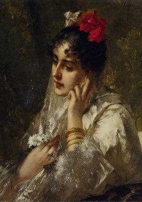 Grafika 1000 - Conrad Kiesel : Jeune Espagnole, 1921