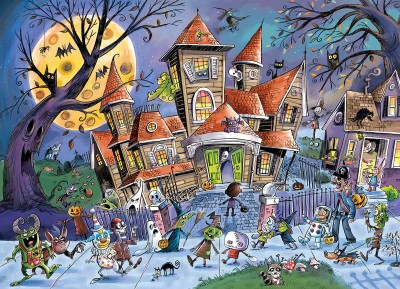 Cobble Hill 500 XXL - Dave Whamond, DoodleTown - Haunted House