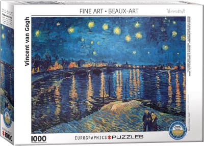 Eurographics 1000 - Van Gogh Vincent - Starry Night over the Rhone, 1888