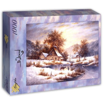 Grafika 1000 - Dennis Lewan - Amber Sky Of Winter