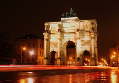 Grafika 1000 - Deutschland Edition - Munich, Siegestor (Monachium, Siegestor)