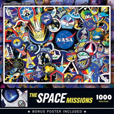 Master Pieces 1000 - NASA - The Space Missions