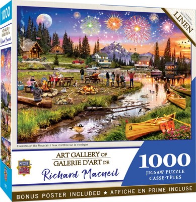 Master Pieces 1000 - Fireworks on the Mountain