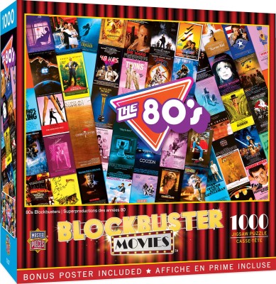 Master Pieces 1000 - Blockbuster Movies - 80's