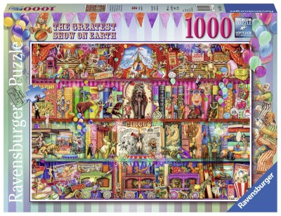 Ravensburger 1000 - Aimee Stewart - The Greatest Show on Earth (Cuda na Ziemi)