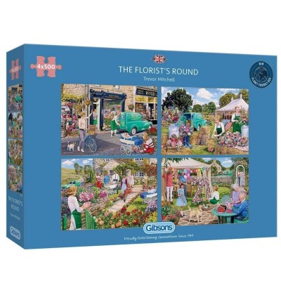 Gibsons 4 x 500 - The Florist's Round