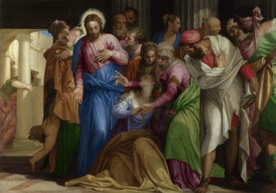 Grafika 1000 - Paolo Veronese : The Conversion of Mary Magdalene, 1548 (Nawrócenie Marii Magdaleny)